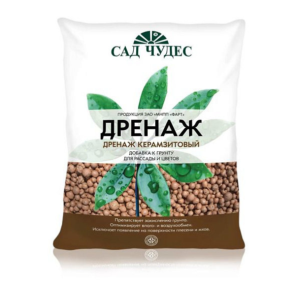 Дренаж керамзитовый мелкий, Фарт